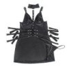 SUBBLIME - 954413 BODY DE CUERO NEGRO PARA BONDAGE L/XL