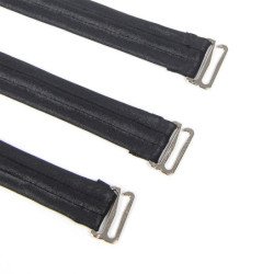 SUBBLIME - 954413 BODY DE CUERO NEGRO PARA BONDAGE L/XL