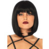 LEG AVENUE - PELUCA BOB CORTA NATURAL NEGRA