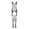 PASSION - BS 104 BODY STOCKING ROJO TALLA ÚNICA