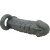 PRETTY LOVE - FUNDA REALISTA PARA EL AGRANDAMIENTO Y RETRASO DEL PENE, GRIS