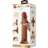 PRETTY LOVE - DILDO REALISTA KEON DE 21 CM MARRÓN