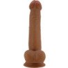 PRETTY LOVE - DILDO REALISTA TALLEN DE 22 CM MARRÓN