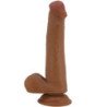 PRETTY LOVE - DILDO REALISTA TALLEN DE 22 CM MARRÓN