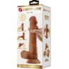 PRETTY LOVE - DILDO REALISTA TALLEN DE 22 CM MARRÓN