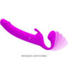 PRETTY LOVE - ZANINI STRAP-ON SIN TIRANTES 10 VIBRACIONES MORADO