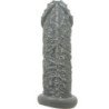 PRETTY LOVE - FUNDA REALISTA PARA EL AGRANDAMIENTO Y RETRASADO DEL PENE, MODELO 2, GRIS