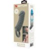 PRETTY LOVE - FUNDA REALISTA PARA EL AGRANDAMIENTO Y RETRASADO DEL PENE, MODELO 2, GRIS