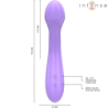 INTENSE - BECKY VIBRADOR 19 CM CALENTABLE 7 VIBRACIONES MORADO