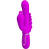 PRETTY LOVE - VIBRADOR TRIPLE MULTIFUNCIÓN CAMMY 4 EN 1 ROSA