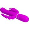 PRETTY LOVE - VIBRADOR TRIPLE MULTIFUNCIÓN CAMMY 4 EN 1 ROSA