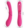 ROMANCE - VIBRADOR DE PUNTO G LEXIE 7 VIBRACIONES ROSA