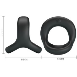PRETTY LOVE - ANILLO VIBRADOR ELLIOTT BLACK