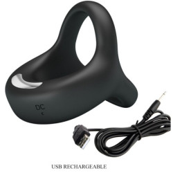 PRETTY LOVE - ANILLO VIBRADOR ELLIOTT BLACK