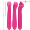 VIBRADOR INTENSO - PATY 19 CM FLEXIBLE 10 VIBRACIONES MODELO 2 ROSA