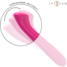 VIBRADOR INTENSO - PATY 19 CM FLEXIBLE 10 VIBRACIONES MODELO 2 ROSA