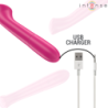 VIBRADOR INTENSO - PATY 19 CM FLEXIBLE 10 VIBRACIONES MODELO 2 ROSA