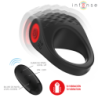 INTENSO - ANILLO VIBRADOR CLOVER PARA PENE 10 VIBRACIONES NEGRO