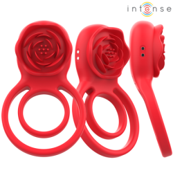 INTENSO - ESTIMULADOR GAIL ROSA 10 VIBRACIONES, CONTROL REMOTO