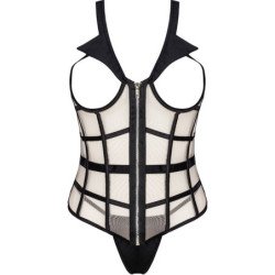 MODA LIVCO CORSETTI - LAURA LC 20215 CORSÉ + TANGA S/M