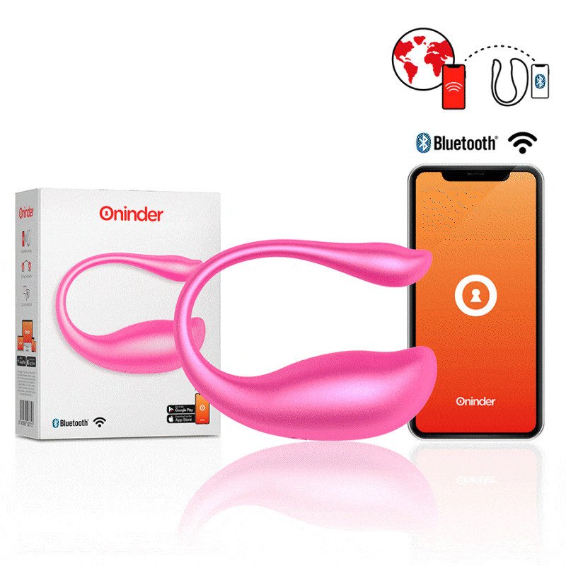ONINDER - HUEVO VIBRATORIO ROSA NAIROBI - APLICACIÓN GRATUITA
