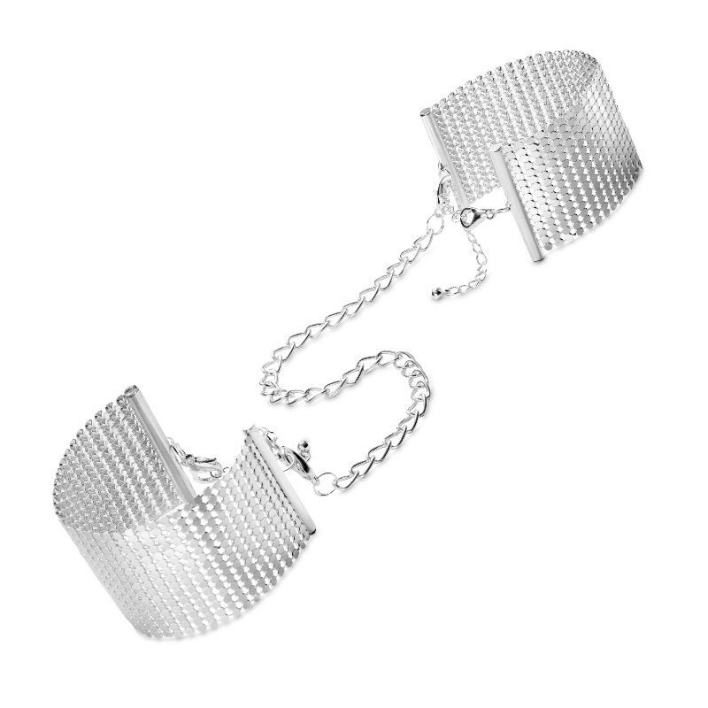BIJOUX INDISCRETS - ESPOSAS DE DESEO METÁLICAS DE PLATA