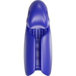 SNAIL VIBE - EVO PARA ÉL MASTURBADOR MASCULINO DESLIZANTE NROLL AZUL OSCURO