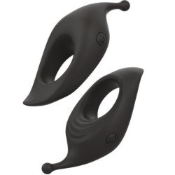 B SWISH - ANILLO PARA PENE CHARMED RHYTHM INFINITE DELUXE 15 VIBRACIONES NEGRO