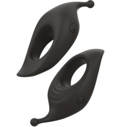 B SWISH - ANILLO PARA PENE CHARMED RHYTHM INFINITE DELUXE 15 VIBRACIONES NEGRO