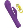 B SWISH - VIBRADOR INFINITO DE LUJO BWILD BUNNY CONEJO 10 VIBRACIONES MORADO