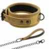 COLLAR CON FORRO DE NEOPRENO Y CADENA, DE ORIGEN FETISH SUBMISSIVE