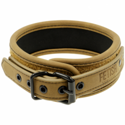 COLLAR CON FORRO DE NEOPRENO Y CADENA, DE ORIGEN FETISH SUBMISSIVE