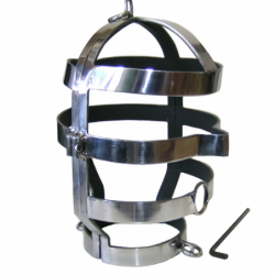METAL HARD - MÁSCARA CON COLLAR DE ACERO