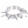METAL HARD - COLLAR DE ESCLAVA BDSM CON PUNTAS