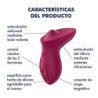 SATISFYER - EXCITERRR VIBRADOR LAY-ON CLÍTORIS BERRY