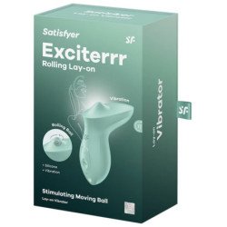 SATISFYER - EXCITERRR VIBRADOR LAY-ON CLÍTORIS MENTA