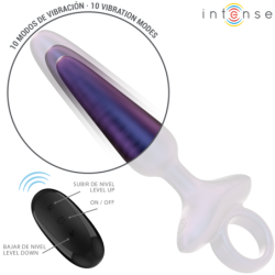 INTENSO - TAPÓN ANAL VIBRATORIO MARLON MODELO 4 CON CONTROL REMOTO