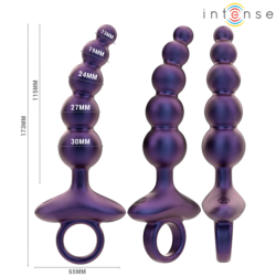 INTENSO - TITO TAPÓN ANAL VIBRATORIO MODELO 3 CON CONTROL REMOTO