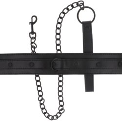 INTENSE - COLLAR DE CUERO VEGANO FETICHE