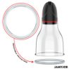 JAMYJOB - BOMBA AUTOMÁTICA PARA TESTÍCULOS XPAND LITE, 3 NIVELES DE SUCCIÓN, GRIS