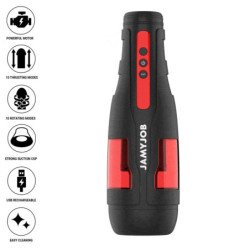 JAMYJOB - MASTURBADOR VAGINAL AUTOMÁTICO CYCLONE CON 10 MODOS DE ROTACIÓN Y EMPUJE