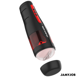 JAMYJOB - MASTURBADOR VAGINAL AUTOMÁTICO CYCLONE CON 10 MODOS DE ROTACIÓN Y EMPUJE