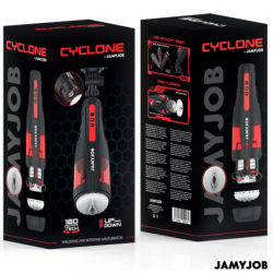 JAMYJOB - MASTURBADOR VAGINAL AUTOMÁTICO CYCLONE CON 10 MODOS DE ROTACIÓN Y EMPUJE