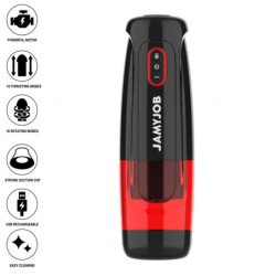 JAMYJOB - MASTURBADOR VAGINAL AUTOMÁTICO STORM CON 10 MODOS DE ROTACIÓN Y EMPUJE