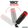 JAMYJOB - MASTURBADOR VAGINAL AUTOMÁTICO STORM CON 10 MODOS DE ROTACIÓN Y EMPUJE