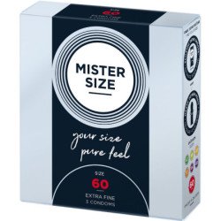PRESERVATIVO TALLA XL 60 MM (3 UNIDADES)