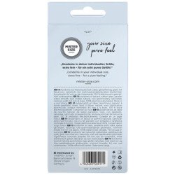 PRESERVATIVOS MISTER SIZE - TALLA XXL 64 MM (10 UNIDADES)