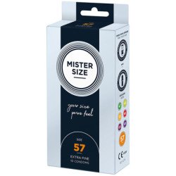 PRESERVATIVOS TALLA L 57 MM (10 UNIDADES)
