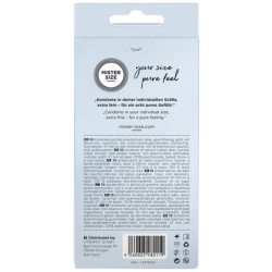 PRESERVATIVOS TALLA L 57 MM (10 UNIDADES)