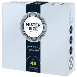 MISTER SIZE - PRESERVATIVO TALLA S 49 MM (36 UNIDADES)